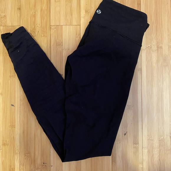 Black Full length authentic lululemon leggings - Picture 1 of 2